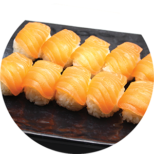 S1.	Salmon Nigiri <br>$:11.00