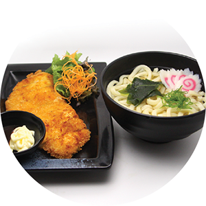 N3.	Chicken Katsu Udon <br>炸雞扒烏冬 <br>$:12.80